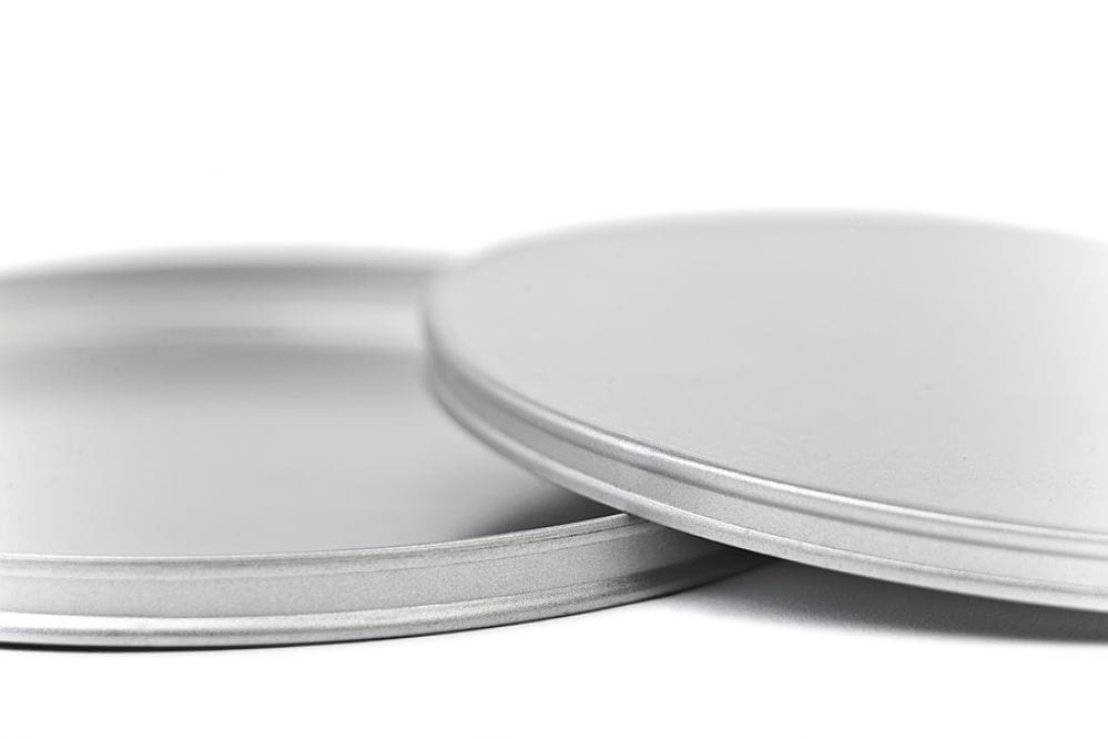 Boite ronde en tole emballage produits