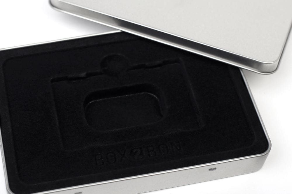 Emballage metallique Box2Bon format A6