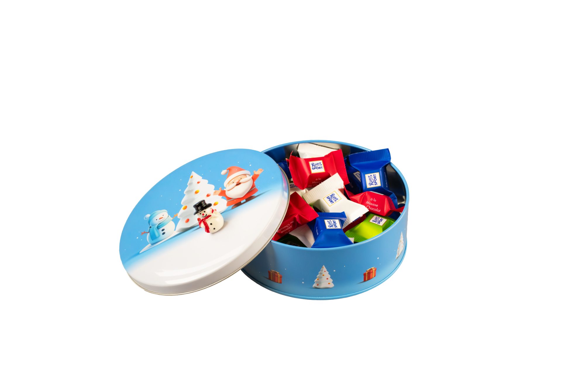 Boite Noel Amis lutins Ritter Sport vue 2
