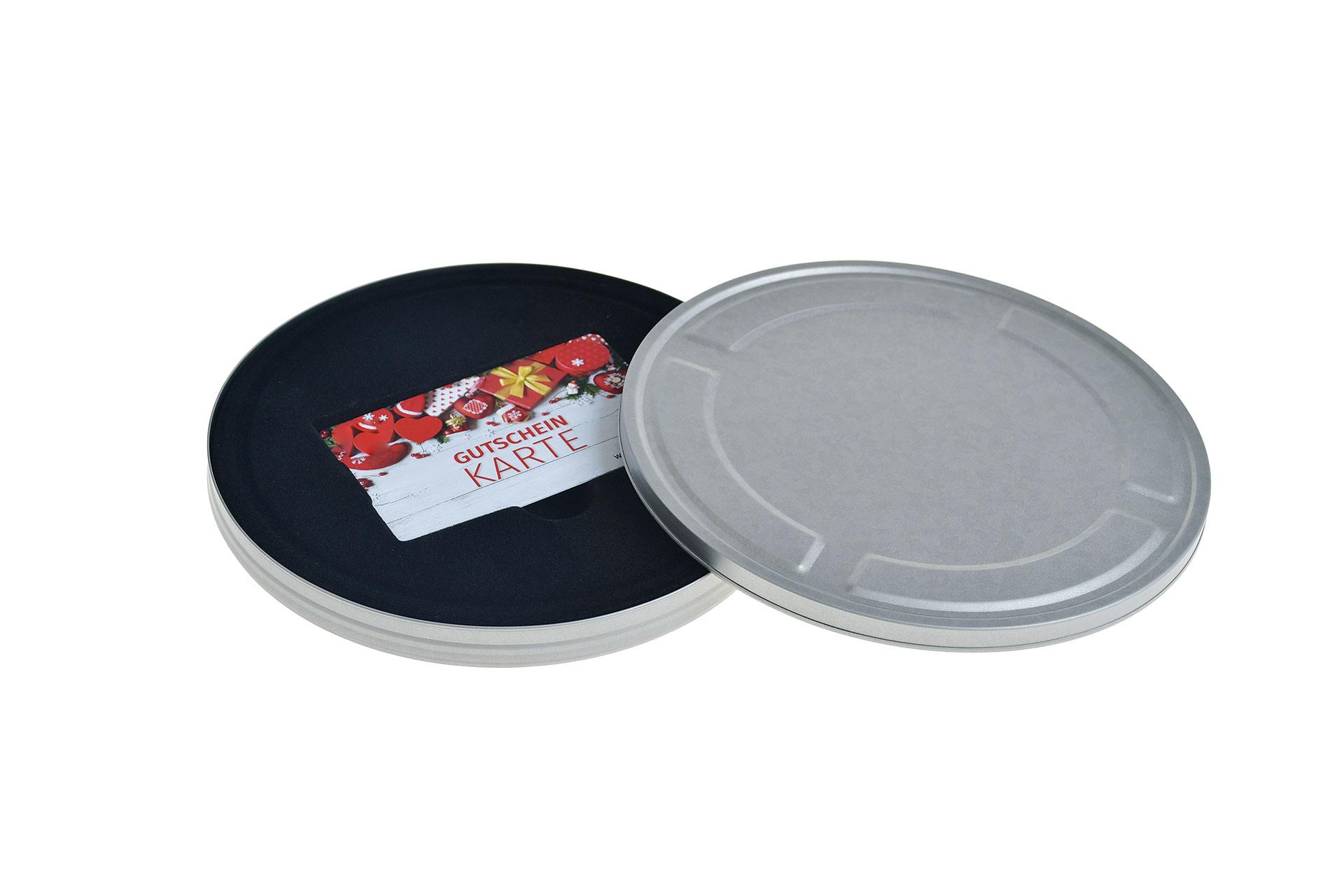 Boite cadeau metallique bons cinema